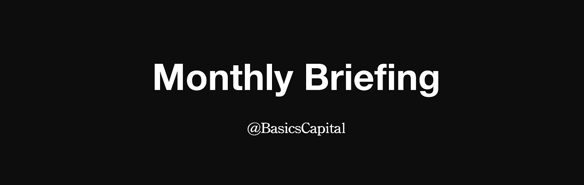 Monthly Briefing | Crypto Market Cap Surpassed $1 Trillion and is Back in the 7th Place