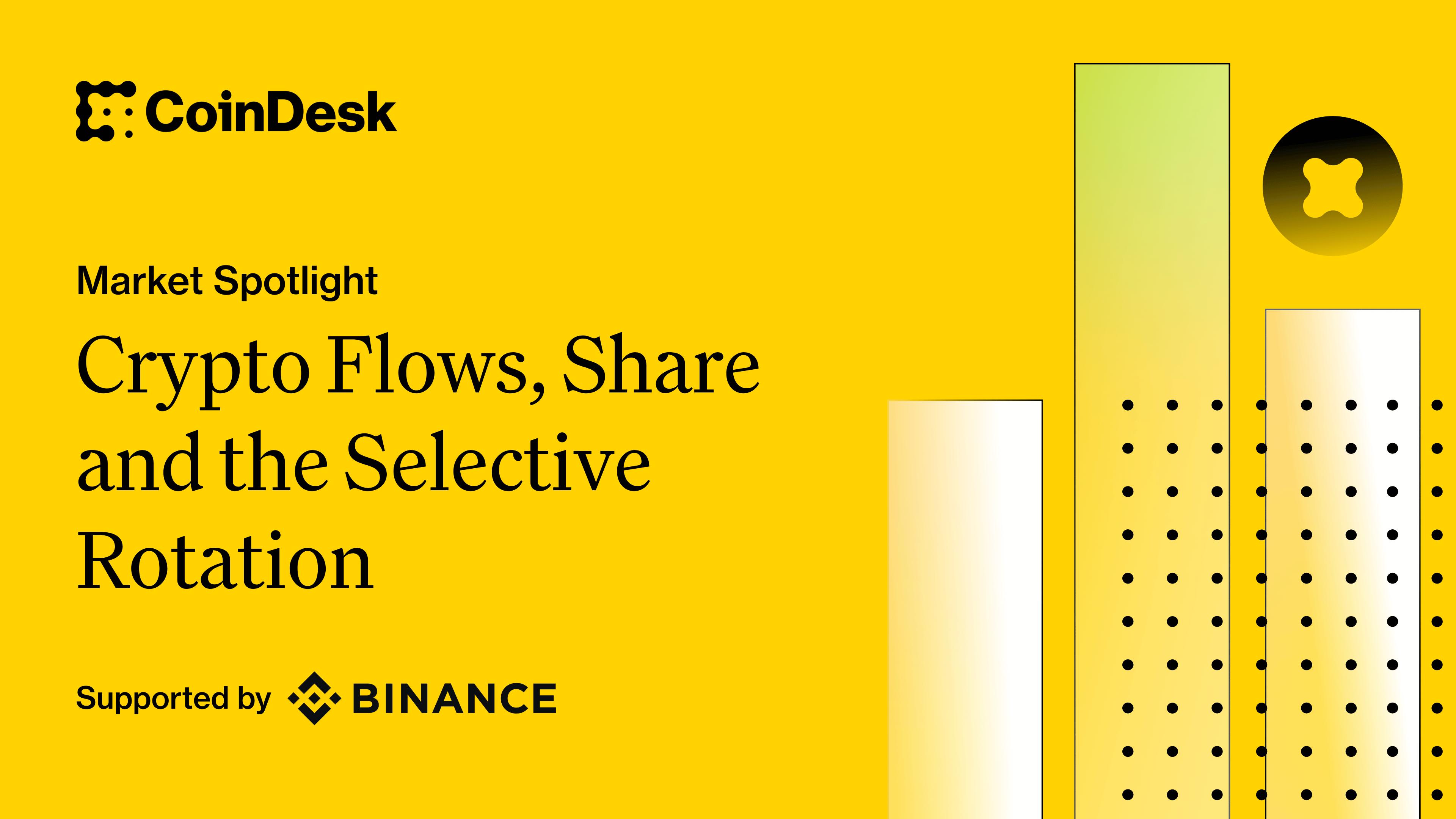 Crypto Flows, Share and the Selective Rotation